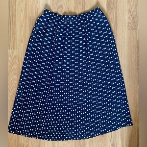 Vintage polka dot skirt